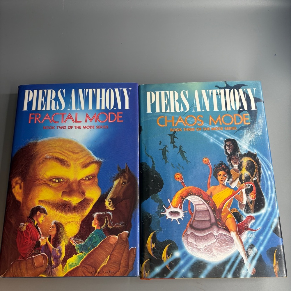 Piers Anthony Fractal Mode & Chaos Mode Hardcover Set